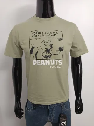 Camiseta Peanuts Charlie Brown Lefties Talla M