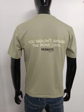 Camiseta Peanuts Charlie Brown Lefties Talla M