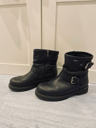 Botas Moteras Panama Jack Felina Negras