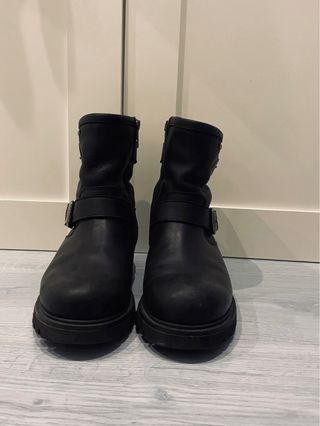 Botas Moteras Panama Jack Felina Negras