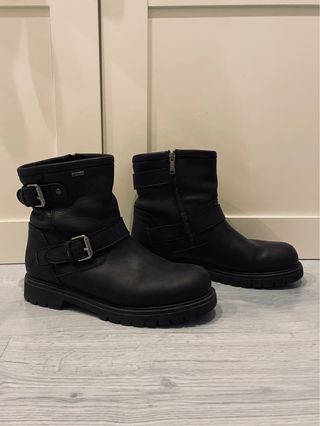 Botas Moteras Panama Jack Felina Negras