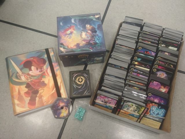 Lote Cartas Lorcana + Accesorios