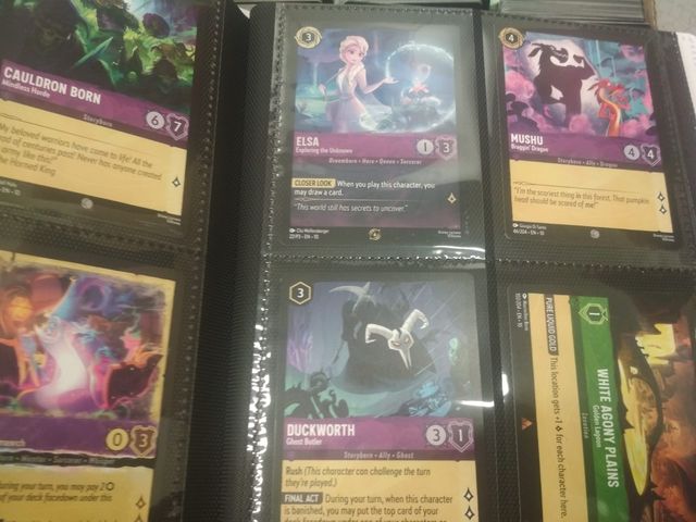 Lote Cartas Lorcana + Accesorios