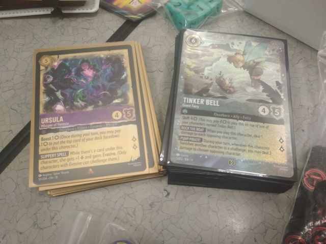 Lote Cartas Lorcana + Accesorios