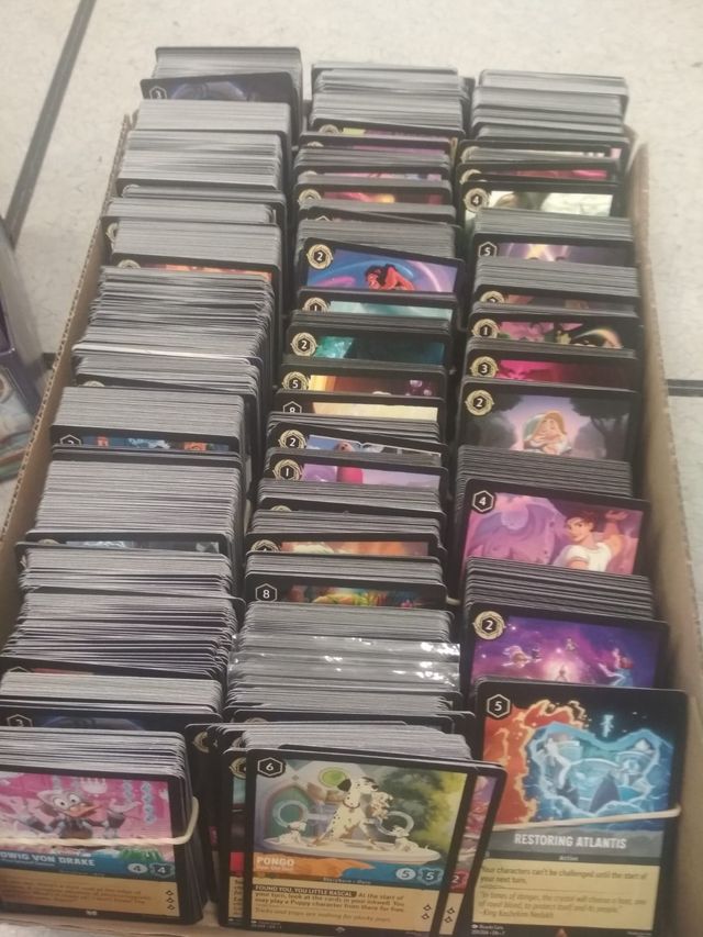 Lote Cartas Lorcana + Accesorios