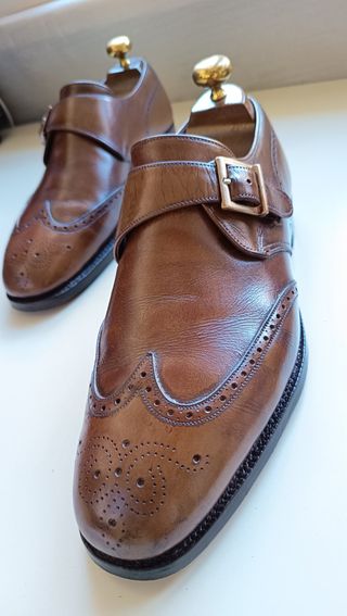 Church's Piccadilly Monk Strap Pelle Marrone 42.5