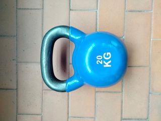 Kettlebell Boomfit 20kg Azul