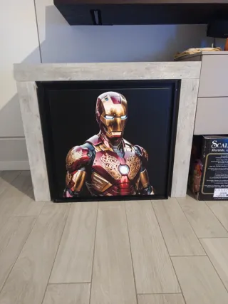 Quadro Iron Man Decorazione Casa