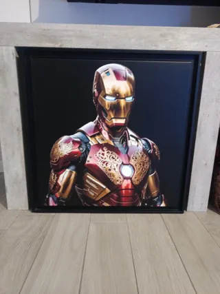 Quadro Iron Man Decorazione Casa