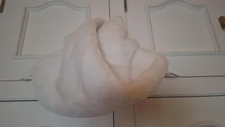 Cuello sintético blanco