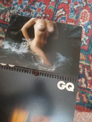 Calendario GQ Passioni 2000 Paola Barale