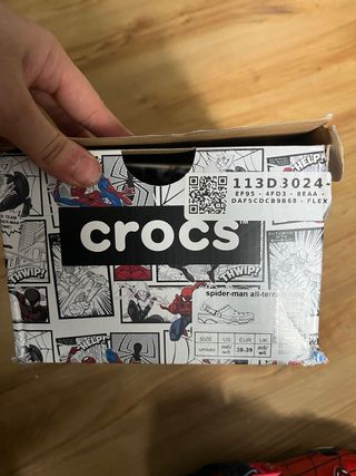 Crocs Spiderman Talla 38/39