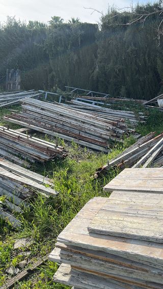 Encofrado metálico para construcción