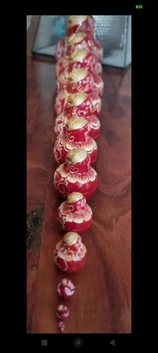 Antiche matrioske, set di 10 pezzi