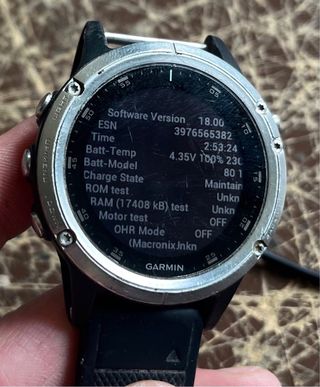 Garmin Fenix 5 Plus REPARAR