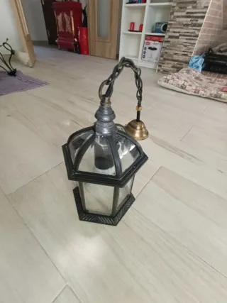 Lámparas de techo negra