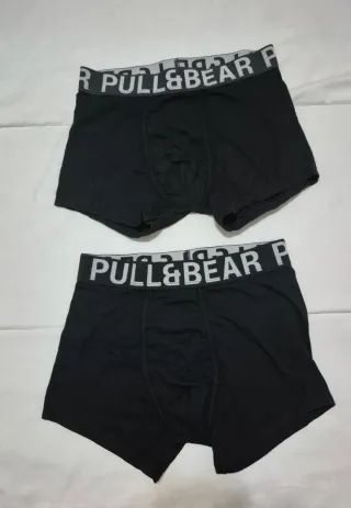 Pack 2 Calzoncillos Pull&Bear Negro