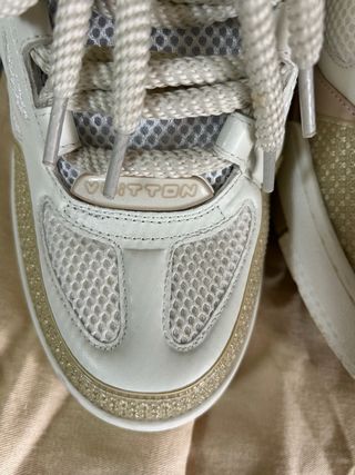 Louis Vuitton Scarpe Taglia 45 Beige/Bianco