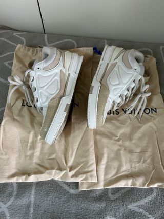 Louis Vuitton Scarpe Taglia 45 Beige/Bianco