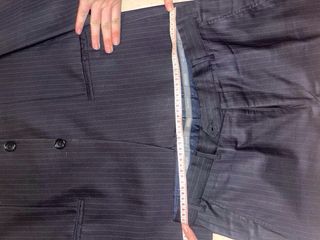 Traje Armani Rayas Negras