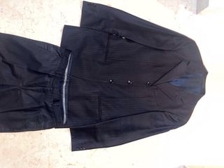 Traje Armani Rayas Negras