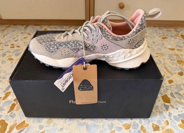 Flower Mountain Scarpe Lana/Suede Tg. 37