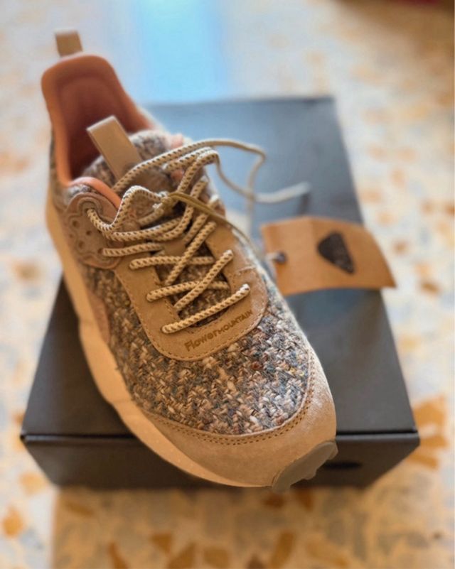 Flower Mountain Scarpe Lana/Suede Tg. 37