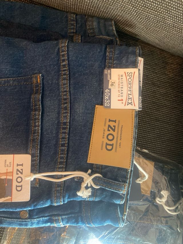 Lote 3 Vaqueros IZOD Nuevos Talla 40x32
