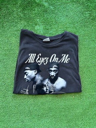 Camiseta All Eyez On Me Tupac Negra