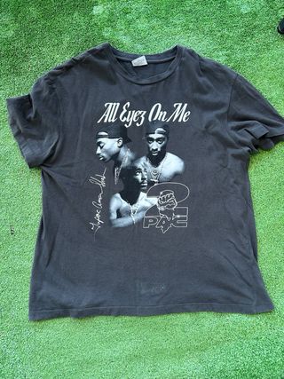 Camiseta All Eyez On Me Tupac Negra