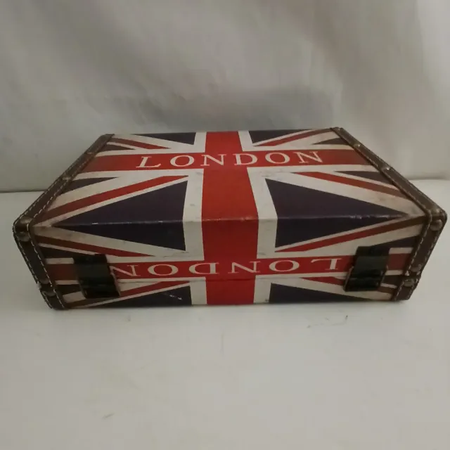 Valigia decorativa London Union Jack