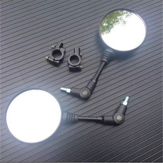 Espejos Retrovisor Moto + Adaptadores