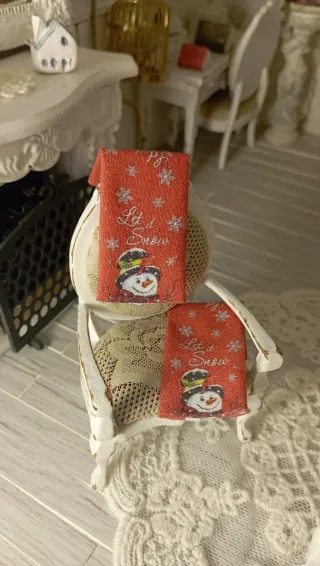 Strofinacci Natalizi miniatura 1:12