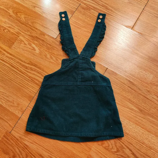 Completo bambina: salopette e maglia74cm 6-9mesi