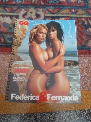 Calendario GQ 2003 Federica & Fernanda