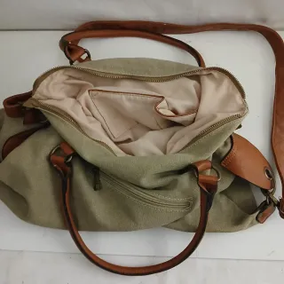 Bolso de lona con estrella