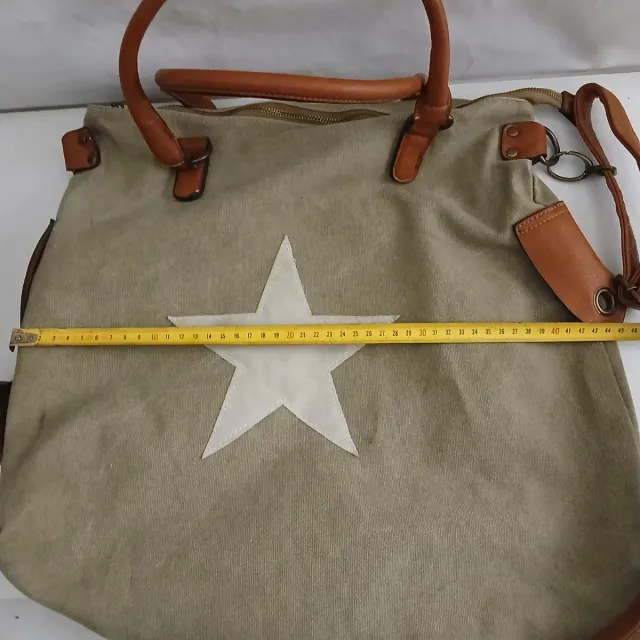 Borsa in tela con stella