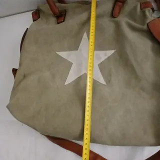 Bolso de lona con estrella