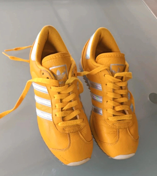 Adidas Country Plataforma Amarillas