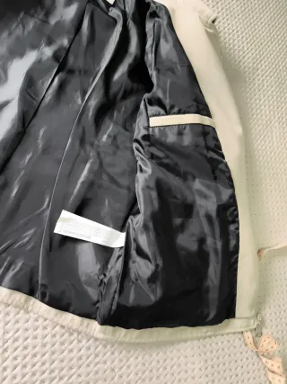 Chaqueta Unisex Springfield Beige