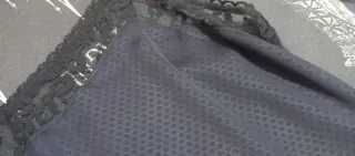 Top lencero azul marino