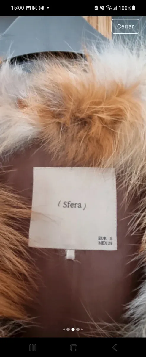 Chaleco pelo zo rro sfera