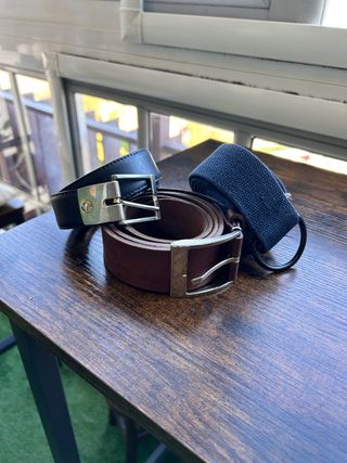Lote de 3 cinturones