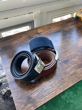 Lote de 3 cinturones