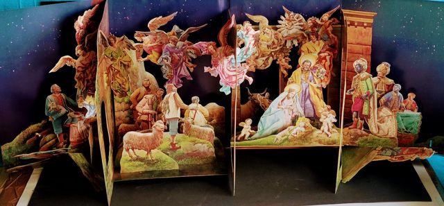 El Nacimiento de Jesús - Acuarelas