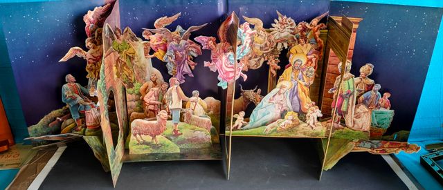 El Nacimiento de Jesús - Acuarelas