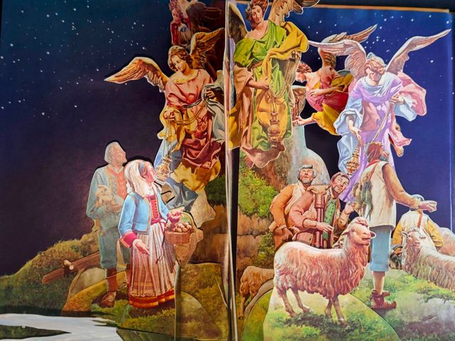 El Nacimiento de Jesús - Acuarelas