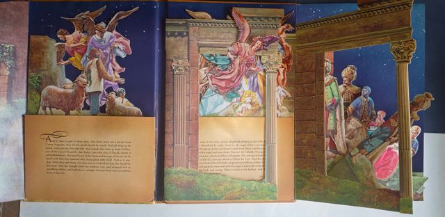 El Nacimiento de Jesús - Acuarelas