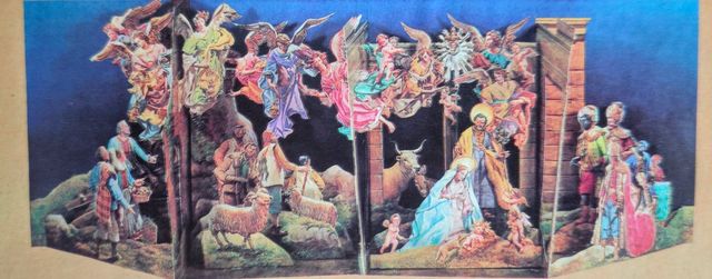 El Nacimiento de Jesús - Acuarelas