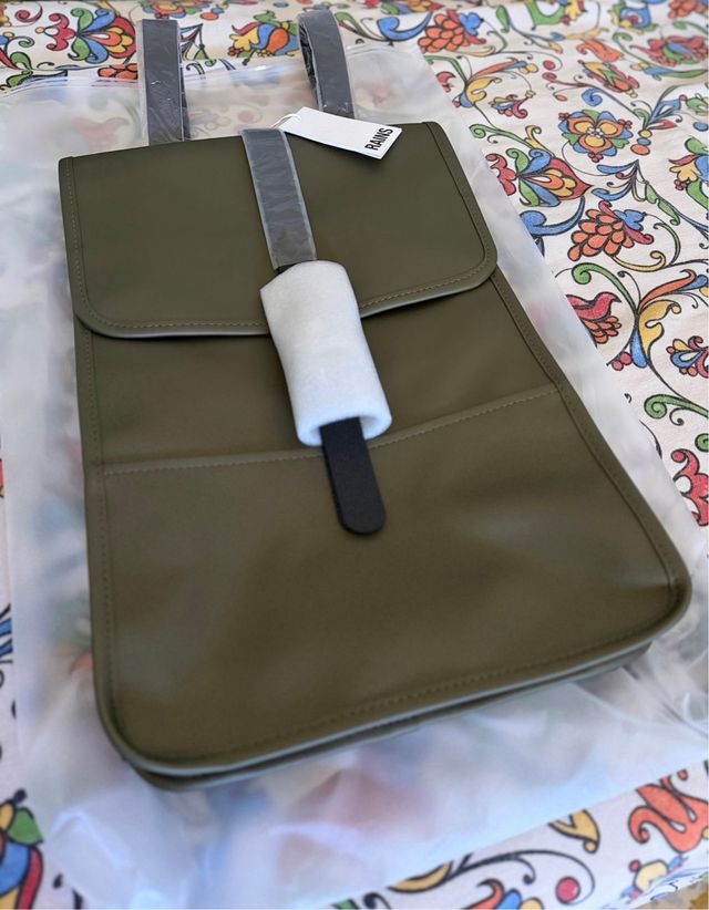 RAINS Backpack mini unisex color canna di fucile